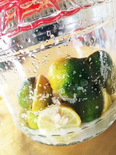 簡単大量消費にも♡塩かぼす・すだち-レシピのメイン写真