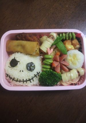 簡単ハロウィンジャック弁当-レシピのメイン写真
