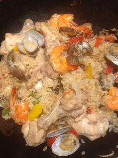 鶏と野菜のパエリア-レシピのメイン写真