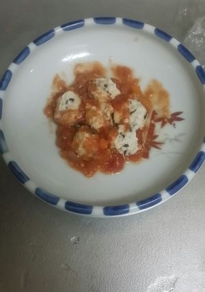 【離乳食:後期～】ふわふわチキンボール-レシピのメイン写真