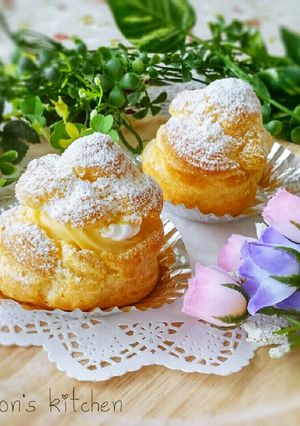HMとサラダ油で簡単♡シュークリーム-レシピのメイン写真