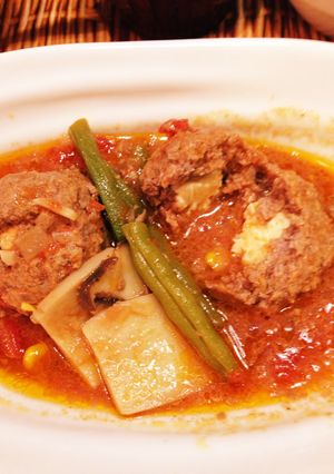 チーズミートボールのトマト煮-レシピのメイン写真