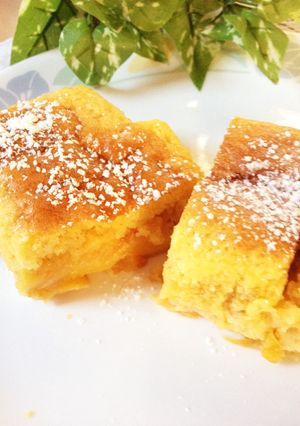 秋の果物!HMで作る柿のケーキ-レシピのメイン写真