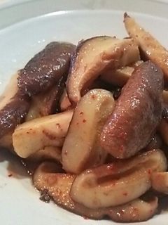 簡単お弁当にも★椎茸の七味マヨ醤油炒め★-レシピのメイン写真