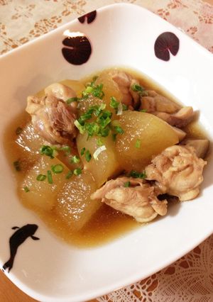 驚きの柔らかさ♡鶏肉と冬瓜のコトコト煮-レシピのメイン写真
