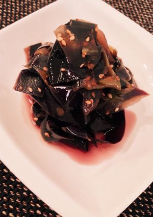 簡単！いい食感☆ナスの皮☆きんぴら-レシピのメイン写真