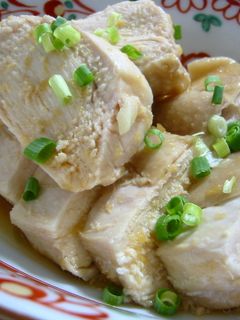 レンジで簡単☆鶏胸肉のしょうが醤油煮-レシピのメイン写真