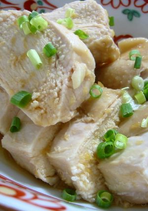 レンジで簡単☆鶏胸肉のしょうが醤油煮-レシピのメイン写真