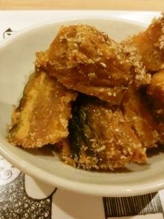 レンジで簡単かぼちゃのゴマ和え-レシピのメイン写真