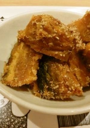 レンジで簡単かぼちゃのゴマ和え-レシピのメイン写真