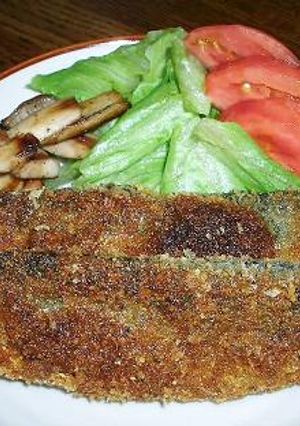 サンマのイタリアン風ハーブパン粉焼き-レシピのメイン写真