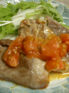 豚肉のしそチーズ焼き☆トマトソース-レシピのメイン写真
