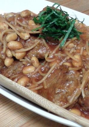 栄養満点☆我が家の煮込みハンバーク-レシピのメイン写真