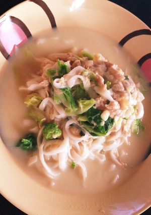 ズボラツナと白菜のクリームパスタ(°°)-レシピのメイン写真