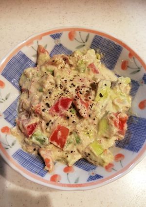 アボカドトマトの簡単ツナマヨサラダ☆-レシピのメイン写真
