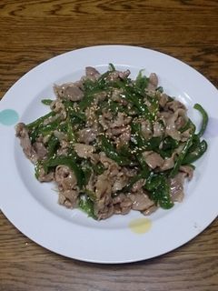 青椒肉絲 (チンジャオロースー)-レシピのメイン写真