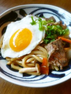 すき焼き風焼きうどん♪-レシピのメイン写真
