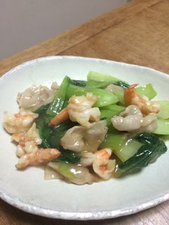 チンゲン菜の炒め物-レシピのメイン写真