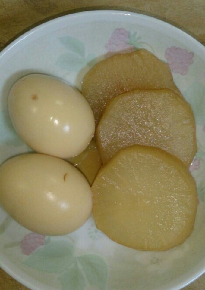 卵と大根の煮物-レシピのメイン写真