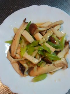 エリンギと長葱炒め-レシピのメイン写真