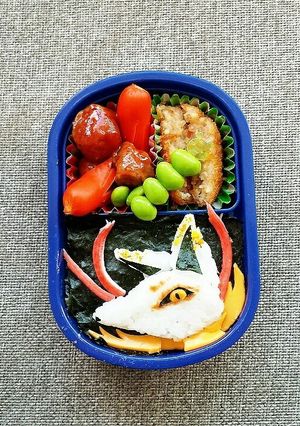 妖怪ウォッチ♪キャラ弁♪簡単！キュウビ★-レシピのメイン写真
