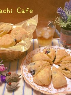 ブルーベリースコーン♡スタバ風-レシピのメイン写真