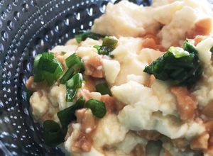 超簡単！納豆と豆腐のゴマ油サラダ-レシピのメイン写真