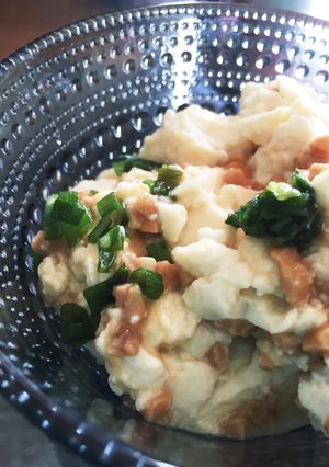 超簡単！納豆と豆腐のゴマ油サラダ-レシピのメイン写真