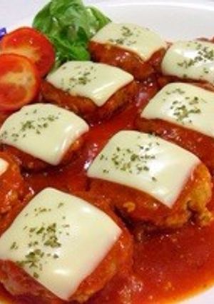 イタリアン☆ミニヘルシーハンバーグ-レシピのメイン写真