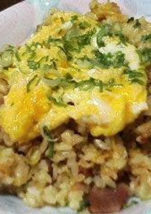 ふんわり卵のキムチチャーハン♪-レシピのメイン写真
