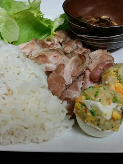 炊飯器で作る海南鶏飯(チキンライス)-レシピのメイン写真