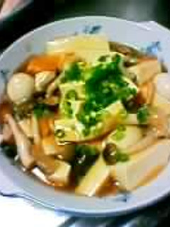 豆腐のオイスターソース煮-レシピのメイン写真