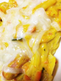 かぼちゃスープでかぼちゃグラタン☆-レシピのメイン写真