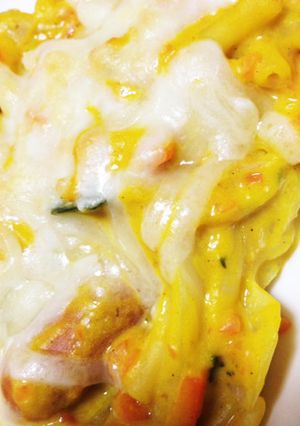 かぼちゃスープでかぼちゃグラタン☆-レシピのメイン写真
