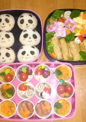 幼稚園運動会のお弁当2014-レシピのメイン写真