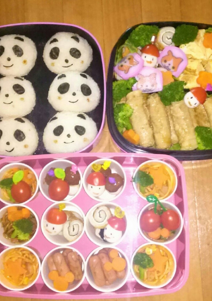 幼稚園運動会のお弁当2014-レシピのメイン写真