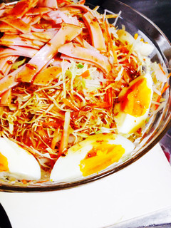 やみつき食感☆皿うどん☆サラダ-レシピのメイン写真