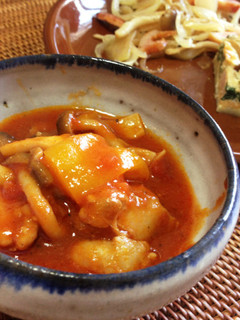 お手軽カチャトーラ(鶏のトマト煮込み)-レシピのメイン写真