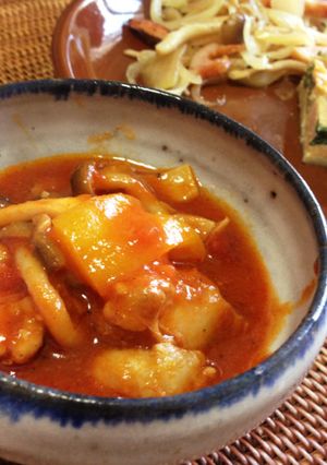 お手軽カチャトーラ（鶏のトマト煮込み）-レシピのメイン写真