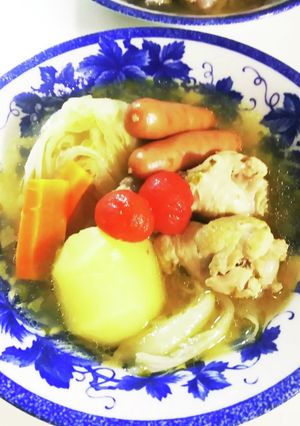 まるごとキャベツのポトフ-レシピのメイン写真