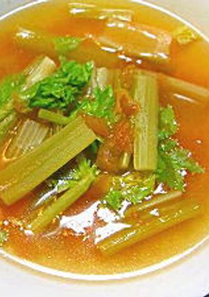 セロリのトマトスープ煮-レシピのメイン写真