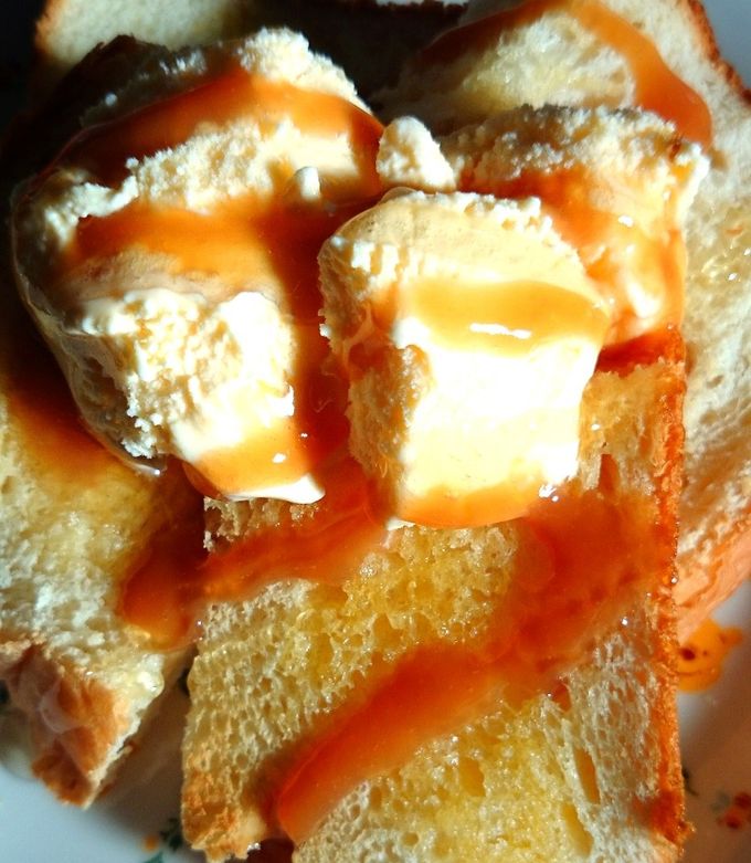 甘くておいしい！！アイストースト by ビーグルのソラ 【クックパッド