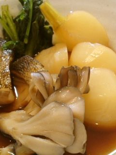 トロトロかぶとほっこり鱈の煮物-レシピのメイン写真