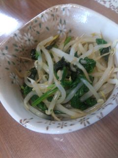 ほうれん草ともやしのおひたし-レシピのメイン写真