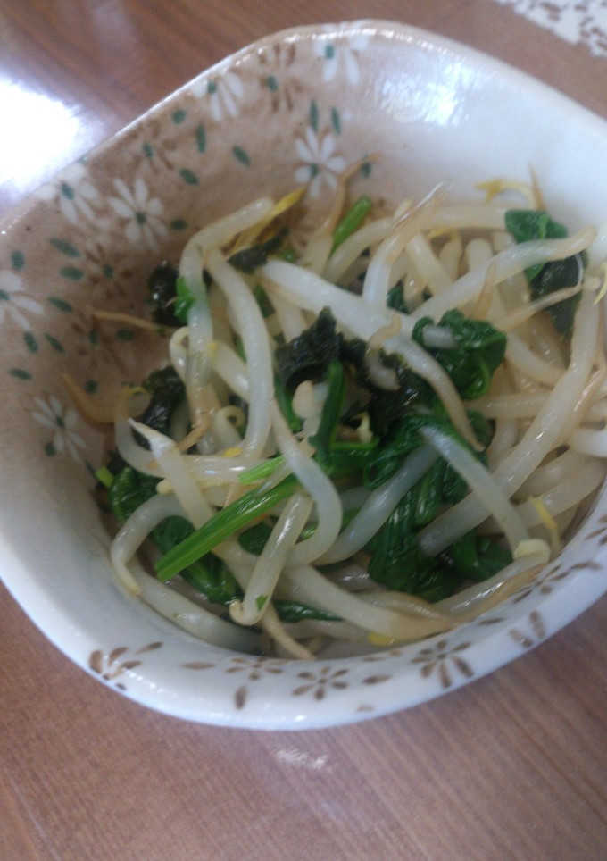ほうれん草ともやしのおひたし-レシピのメイン写真