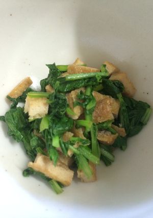 大根の間引き菜 プチおかず-レシピのメイン写真