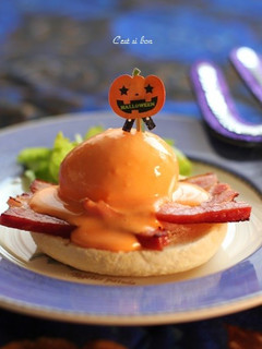ハロウィン♪エッグベネディクト-レシピのメイン写真