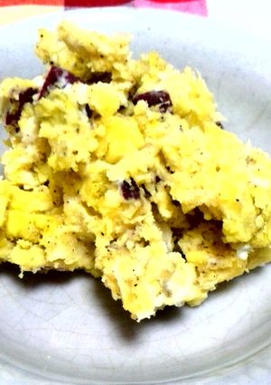 さつまいもとクリームチーズのサラダ-レシピのメイン写真