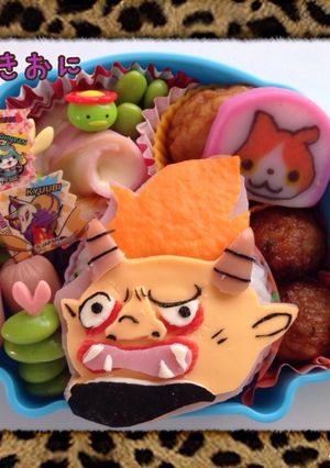 妖怪ウォッチ キャラ弁❤︎山吹鬼❤︎-レシピのメイン写真