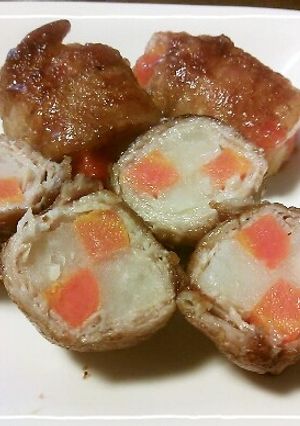 運動会に・・・紅白の肉巻き-レシピのメイン写真